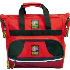 Outward Hound Red Duffel Bag for Men